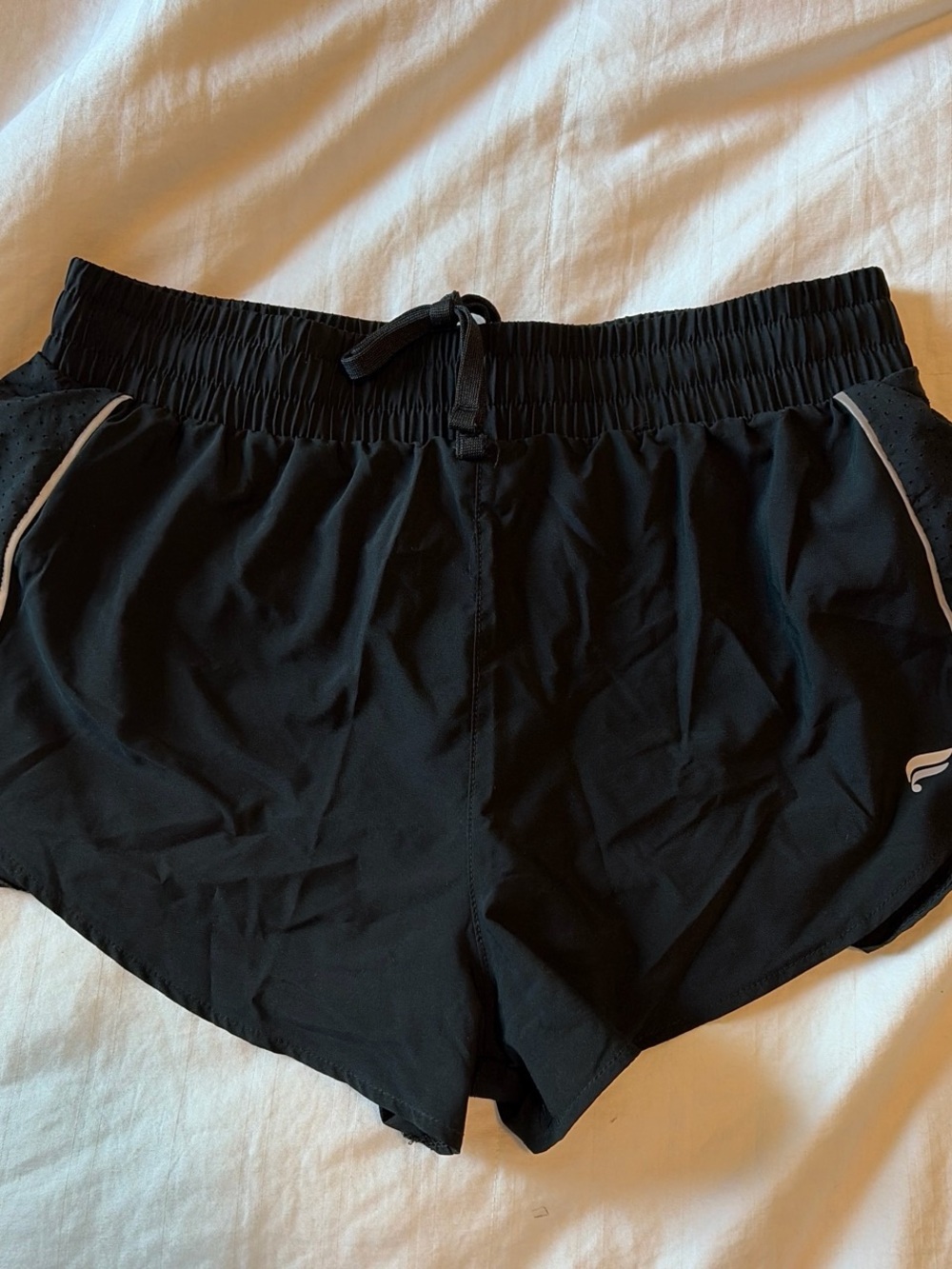 Women's Fabletics Black Athletic Drawstring Shorts